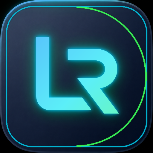 LabRat neon LR logo
